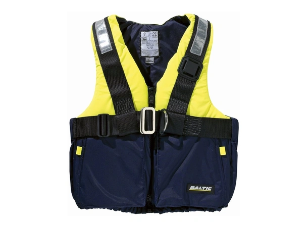BALTIC Offshore m/harness, blå/gul M 50-70 kg